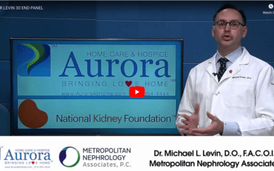 Dr. Levin on TV for National Kidney Month